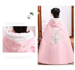 Lade das Bild in den Galerie-Viewer, New Embroider Girl&#39;s Hanfu Cheongsam Chinese Tradition Wedding Flower Girl Dress Cute Kids New Year Dress Clothes | Tryst Hanfus
