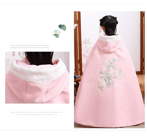 New Embroider Girl's Hanfu Cheongsam Chinese Tradition Wedding Flower Girl Dress Cute Kids New Year Dress Clothes | Tryst Hanfus