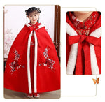 Load image into Gallery viewer, New Embroider Girl&#39;s Hanfu Cheongsam Chinese Tradition Wedding Flower Girl Dress Cute Kids New Year Dress Clothes | Tryst Hanfus
