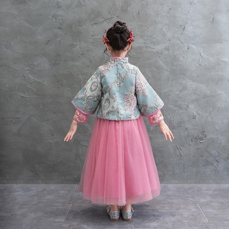 Children Hanfu Cosplay Girls Hanfu Clothing Chinese Ancient Costume Traditional Dress for Kids Stage Wear | Tryst Hanfus