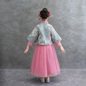 Children Hanfu Cosplay Girls Hanfu Clothing Chinese Ancient Costume Traditional Dress for Kids Stage Wear | Tryst Hanfus