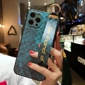 Luxury Brand Square Leather Phone Case For iPhone 13 12 11 Pro MAX X XS XR  6s 7 8 Plus SE Fashion Glitter Soft Silicone Cover - AliExpress